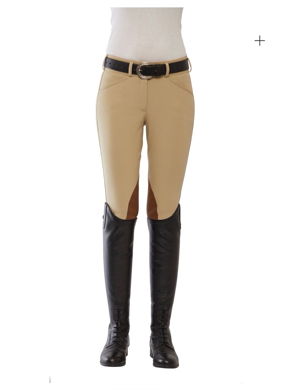 Dover Saddlery Wellesley Competition Riding Pants 30/10 Breeches Knee Patches